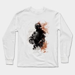 Rainbow Six Siege art Long Sleeve T-Shirt